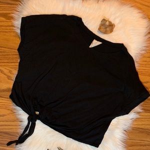 Cotton On Black Crop Top - Size M (EUC)